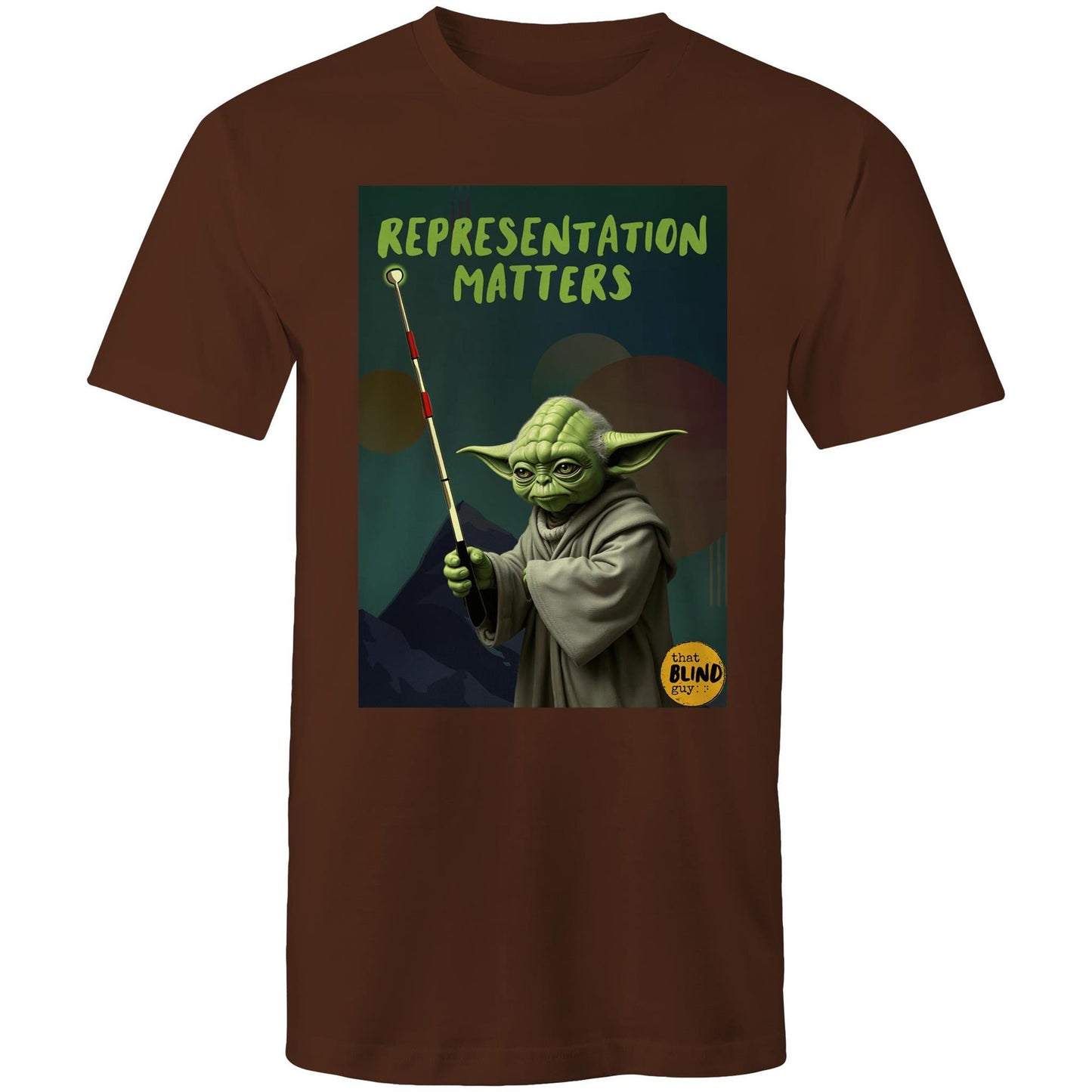 Representation Matters Yoda - Mens T-Shirt