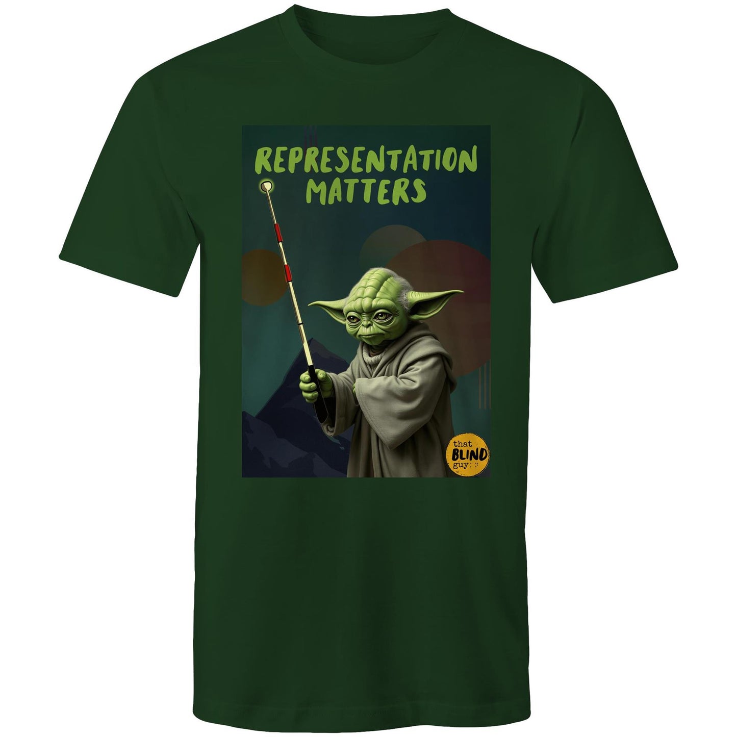 Representation Matters Yoda - Mens T-Shirt