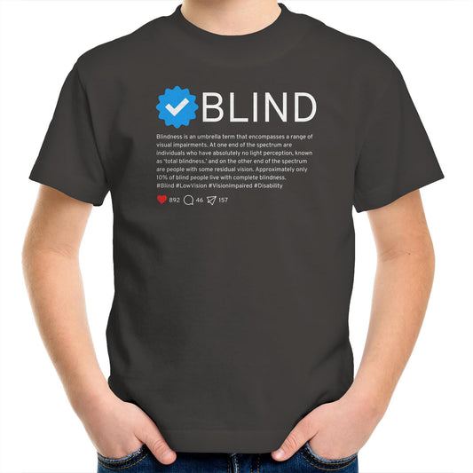 Verified Tick Blind - Kids Youth T-Shirt