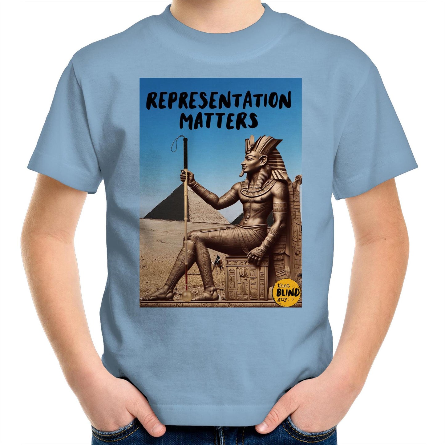 Representation Matters - Egyptian - Kids Youth T-Shirt