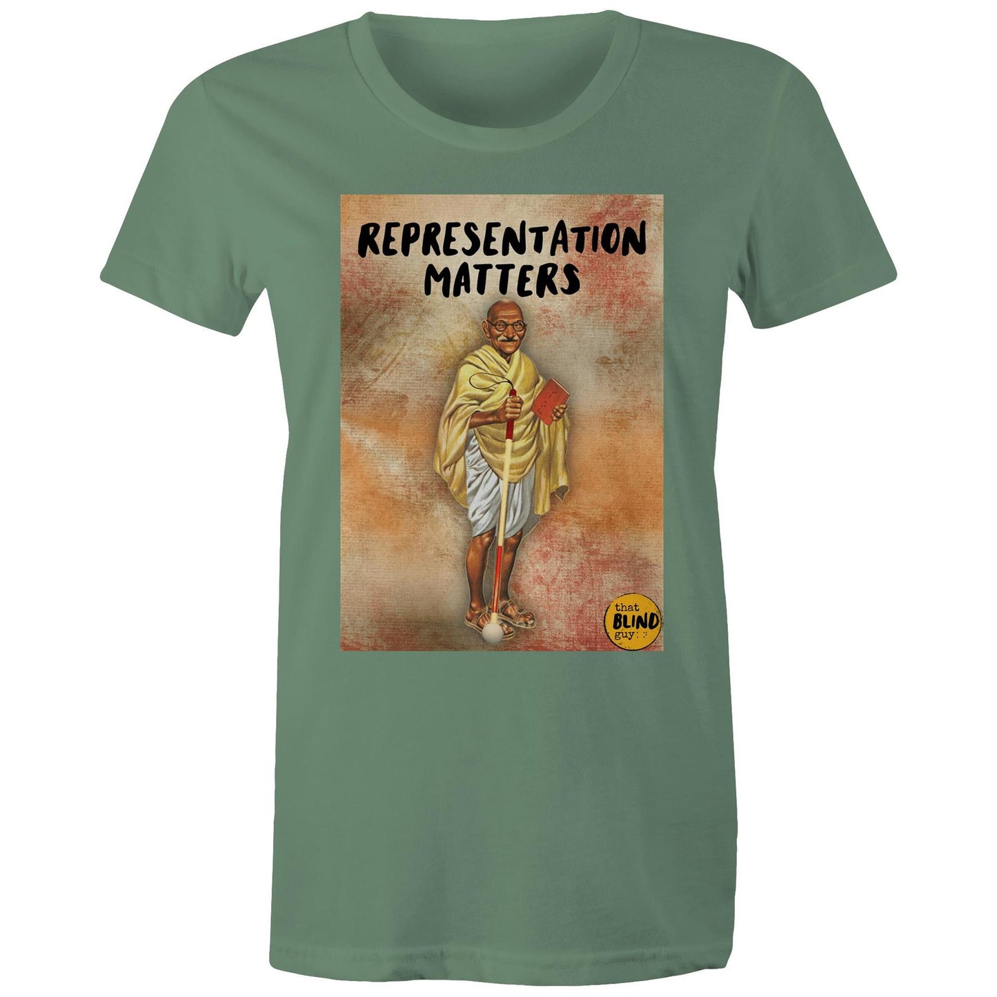 Representation Matters Gandhi - Women's Tee