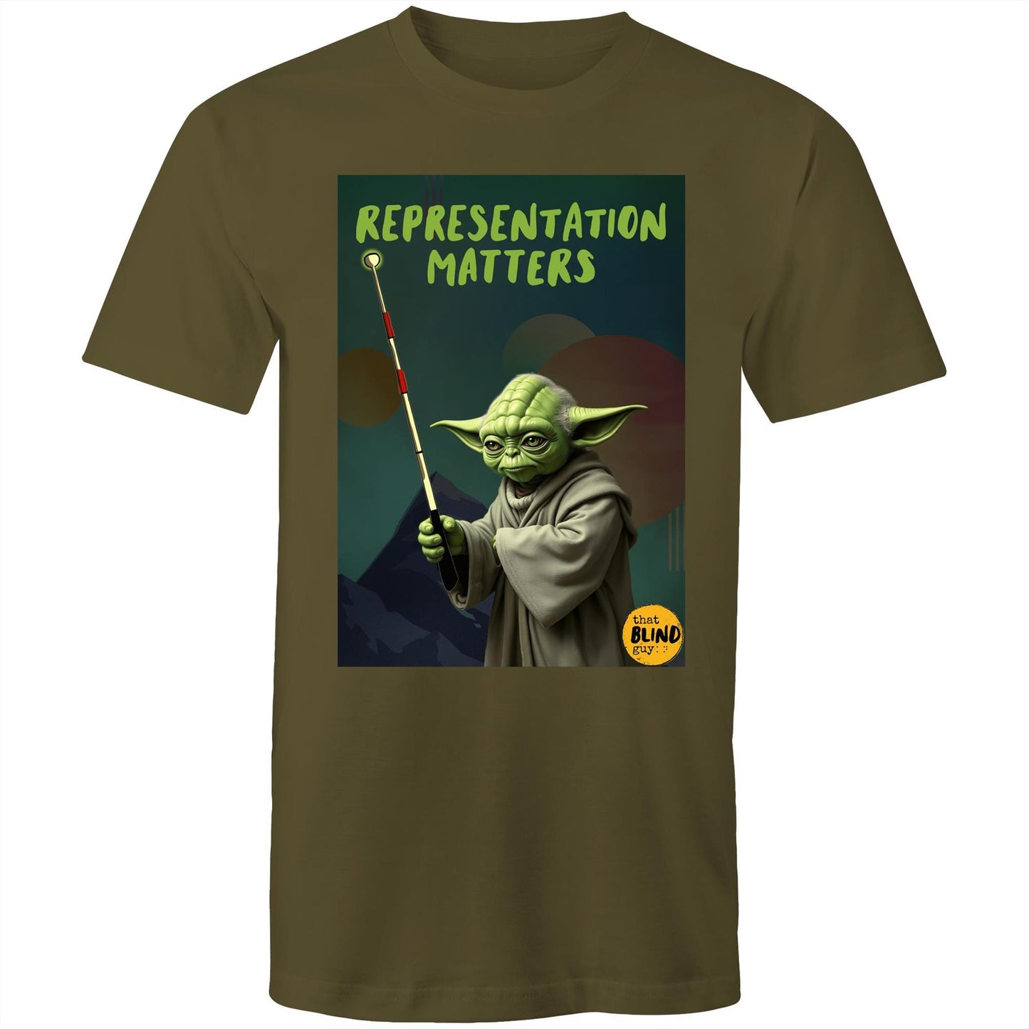 Representation Matters Yoda - Mens T-Shirt