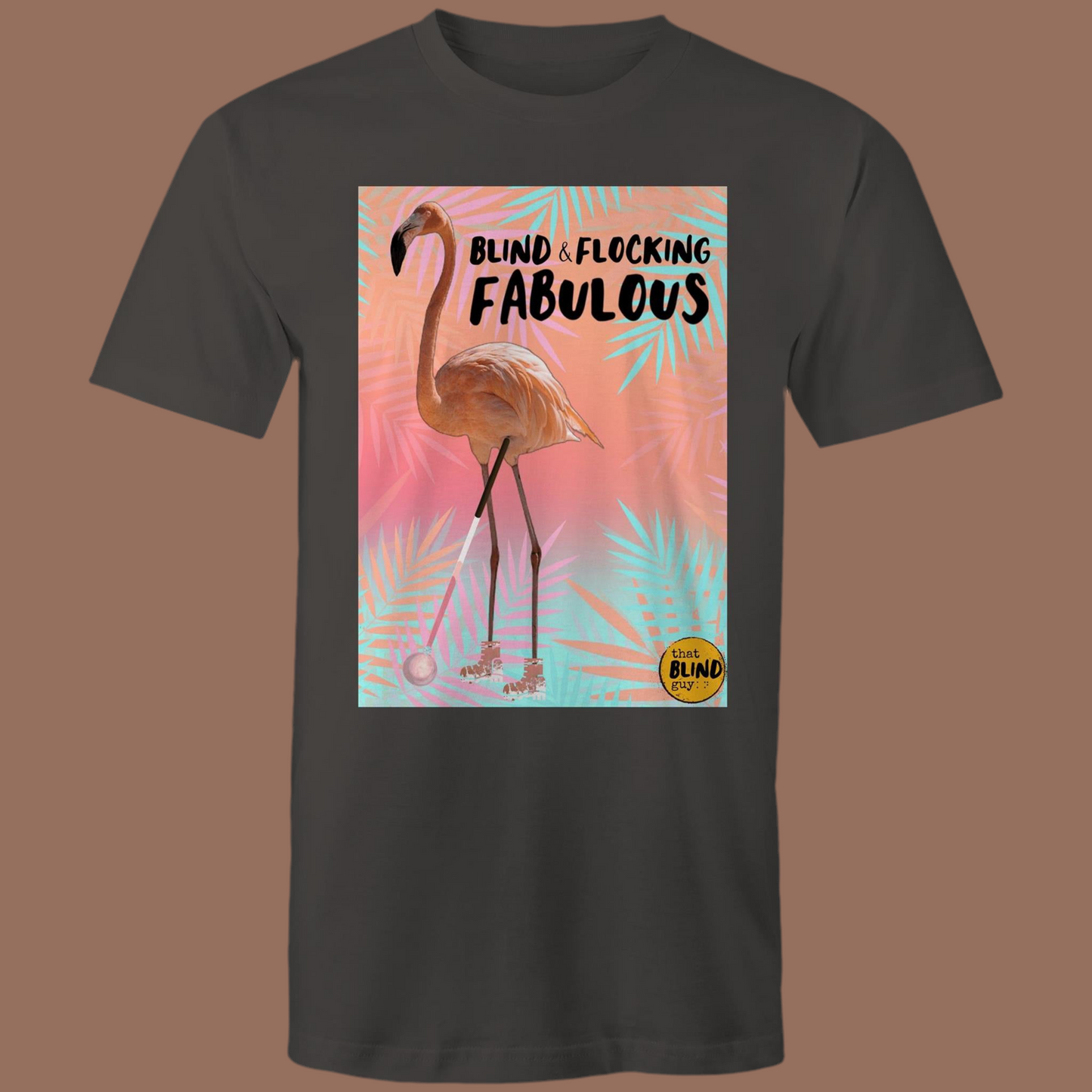 Blind Flamingo - Mens T-Shirt