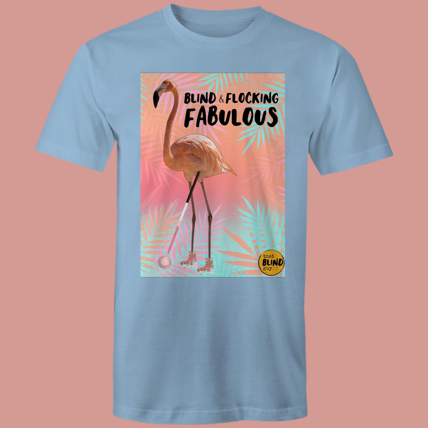 Blind Flamingo - Mens T-Shirt