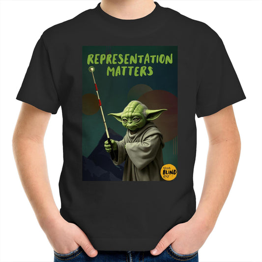 Representation Matters - YODA - Kids Youth T-Shirt