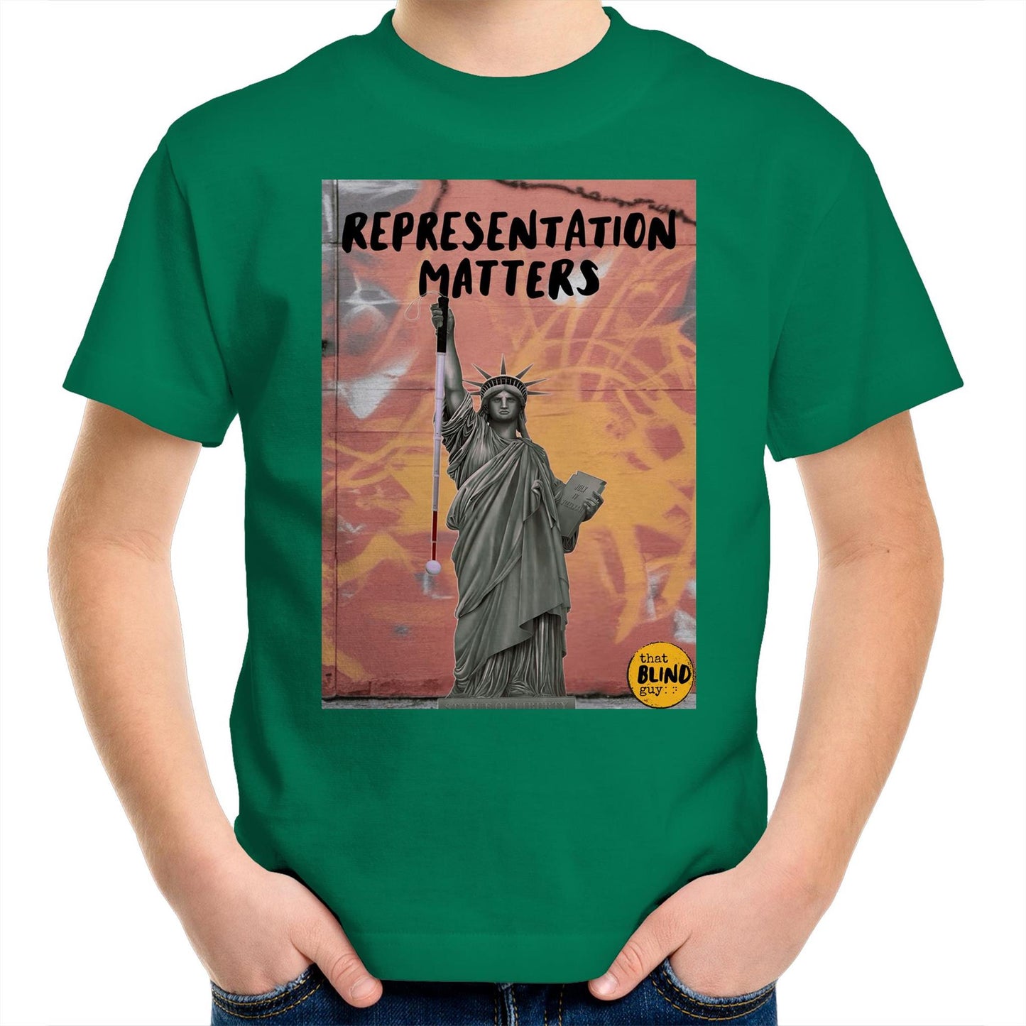 Representation Matters NY - Kids Youth T-Shirt