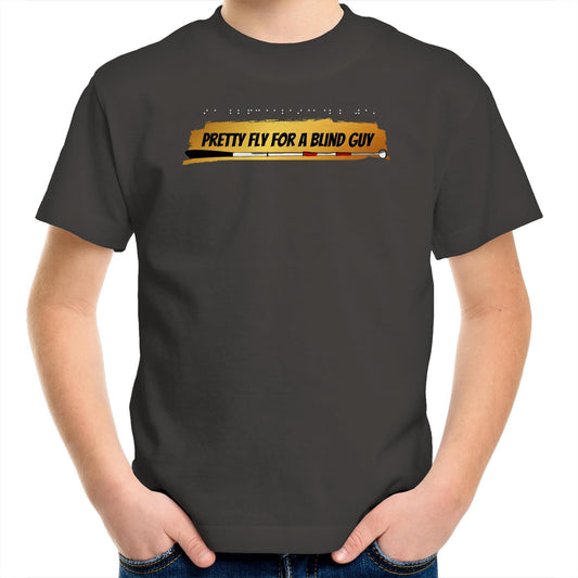 Pretty Fly for a Blind Guy - Kids Youth T-Shirt