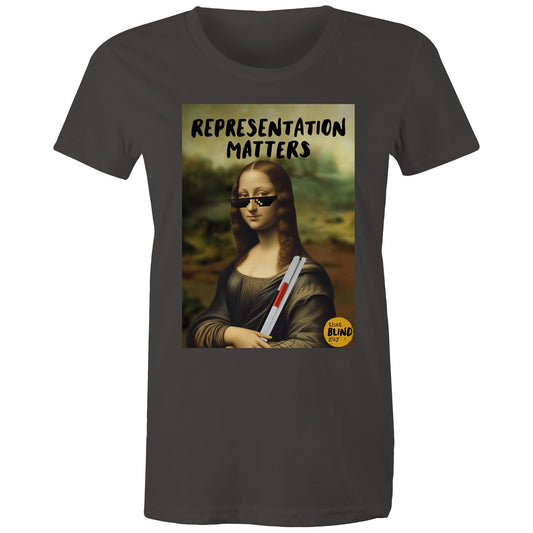 Representation Matters Mona Lisa - Women's Tee