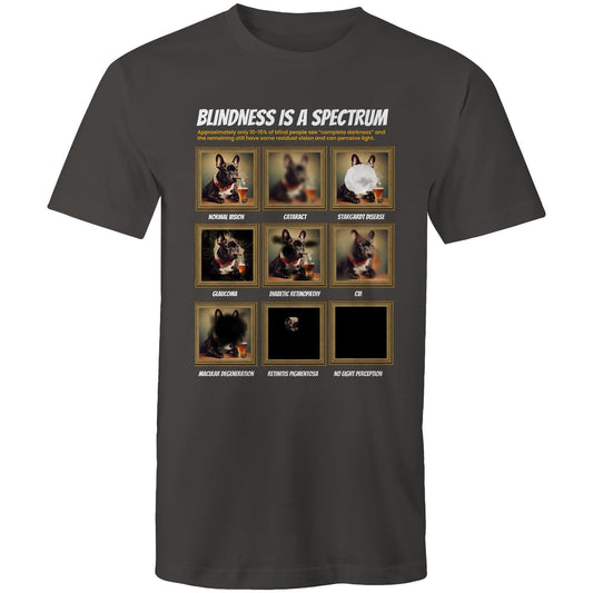Framed Frenchie - Blindness Gallery - Mens T-Shirt