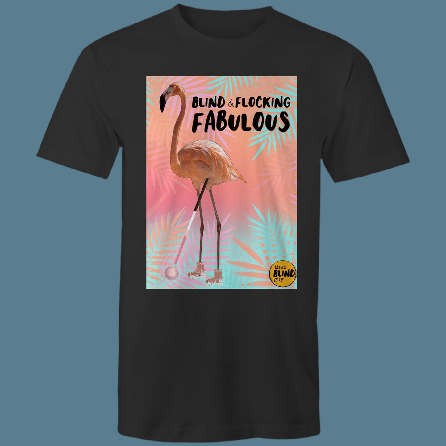 Blind Flamingo - Mens T-Shirt