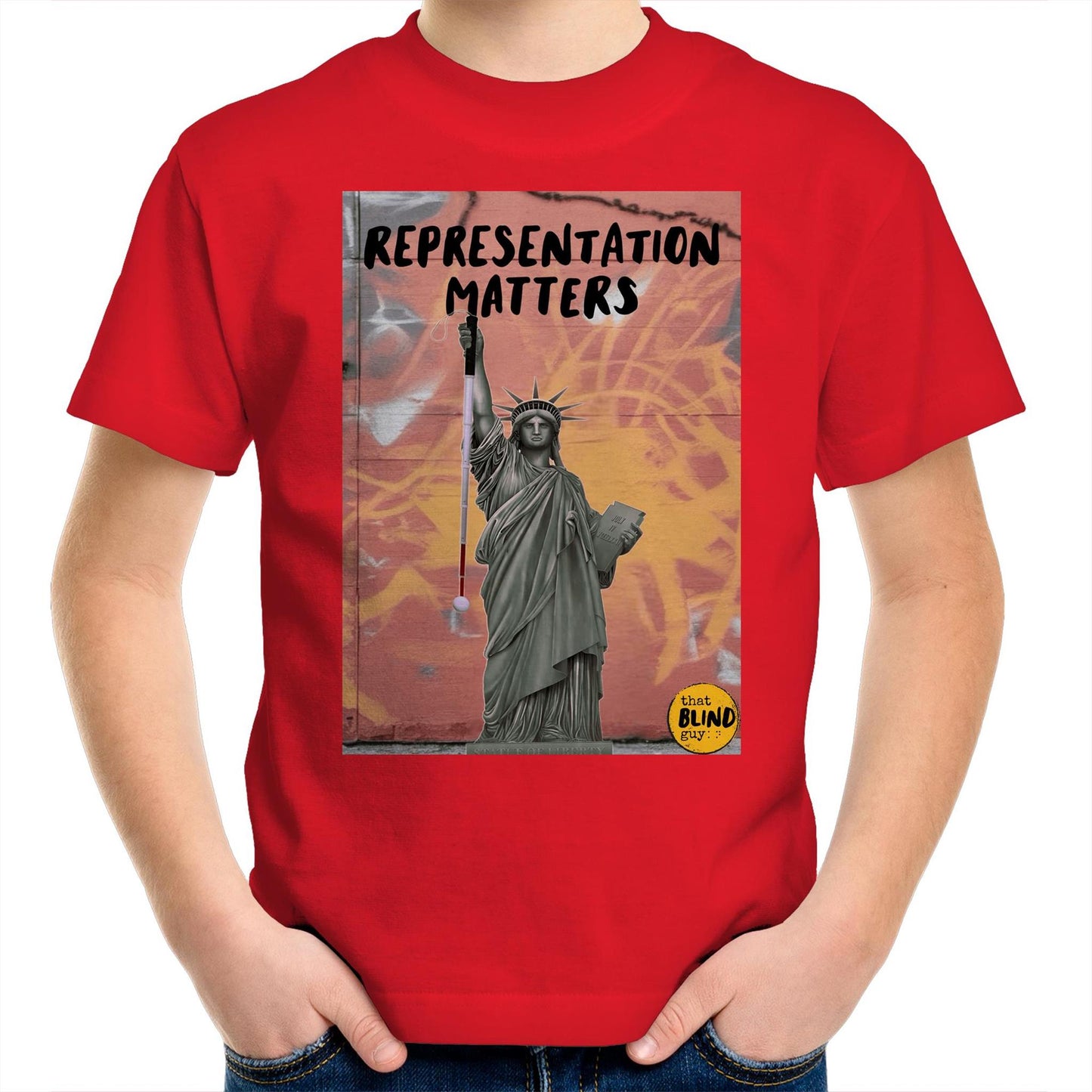 Representation Matters NY - Kids Youth T-Shirt