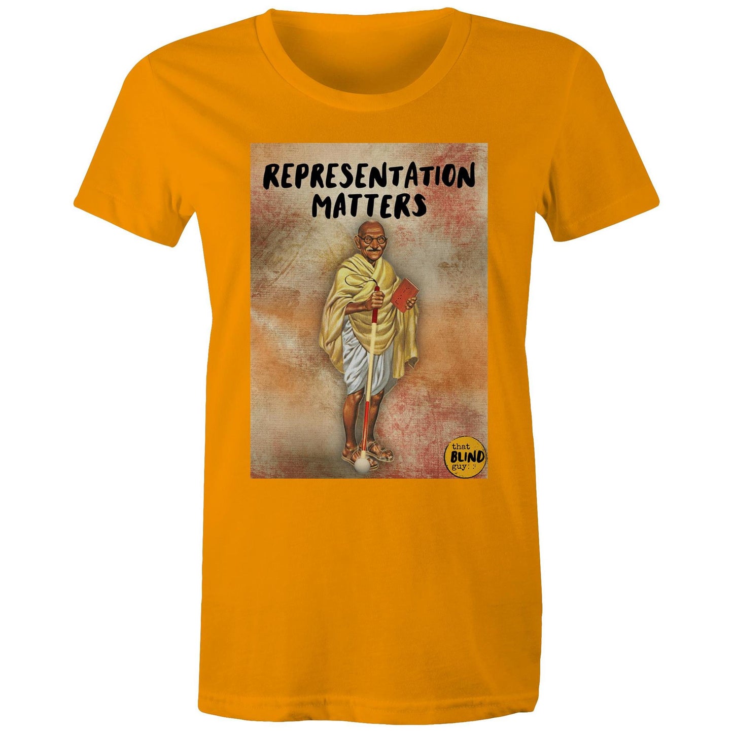 Representation Matters Gandhi - Women's Tee