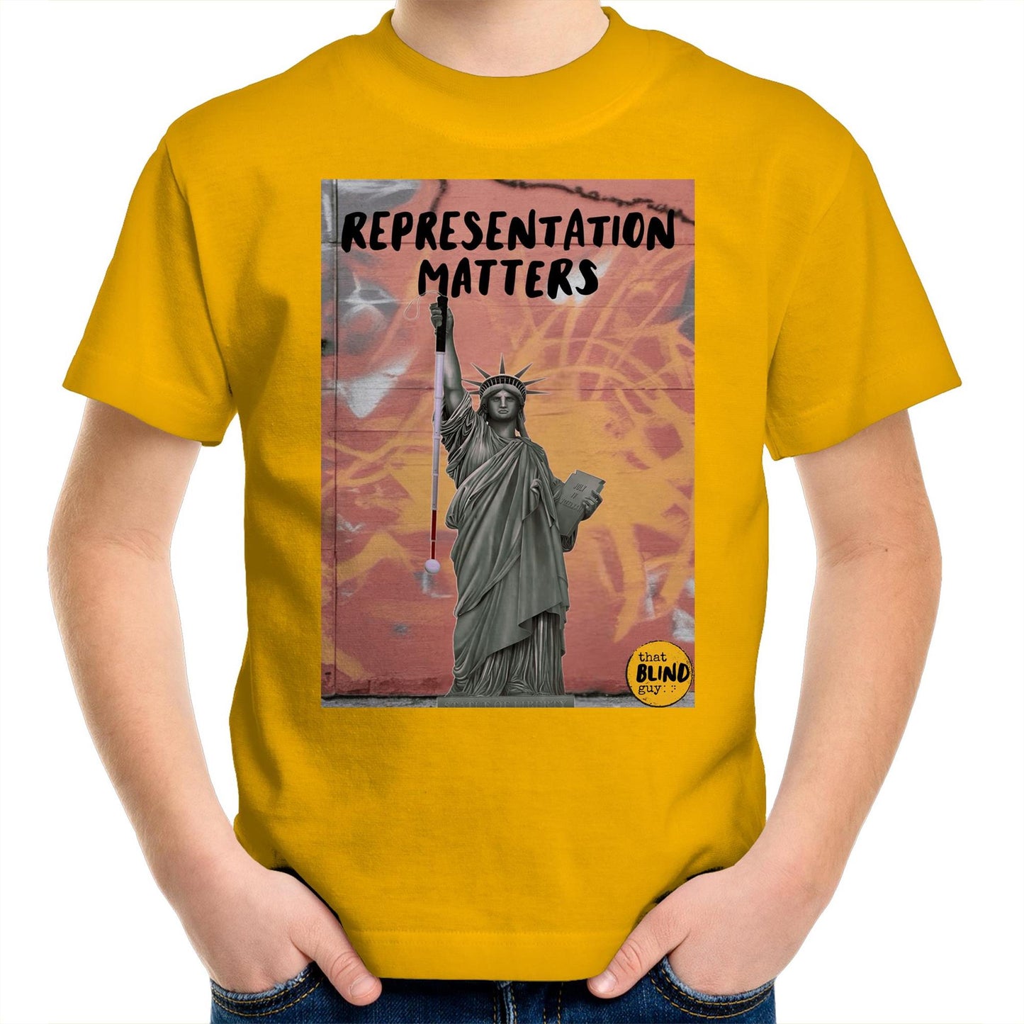 Representation Matters NY - Kids Youth T-Shirt