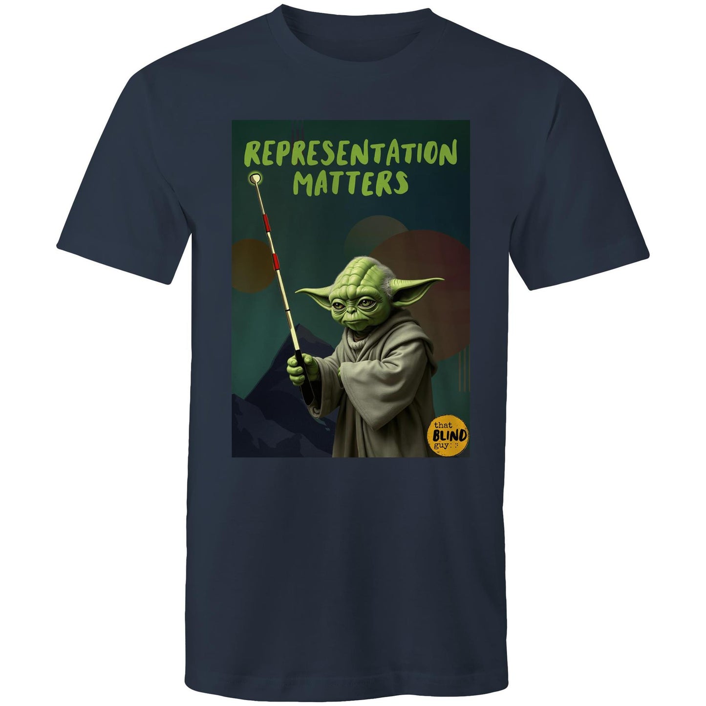 Representation Matters Yoda - Mens T-Shirt
