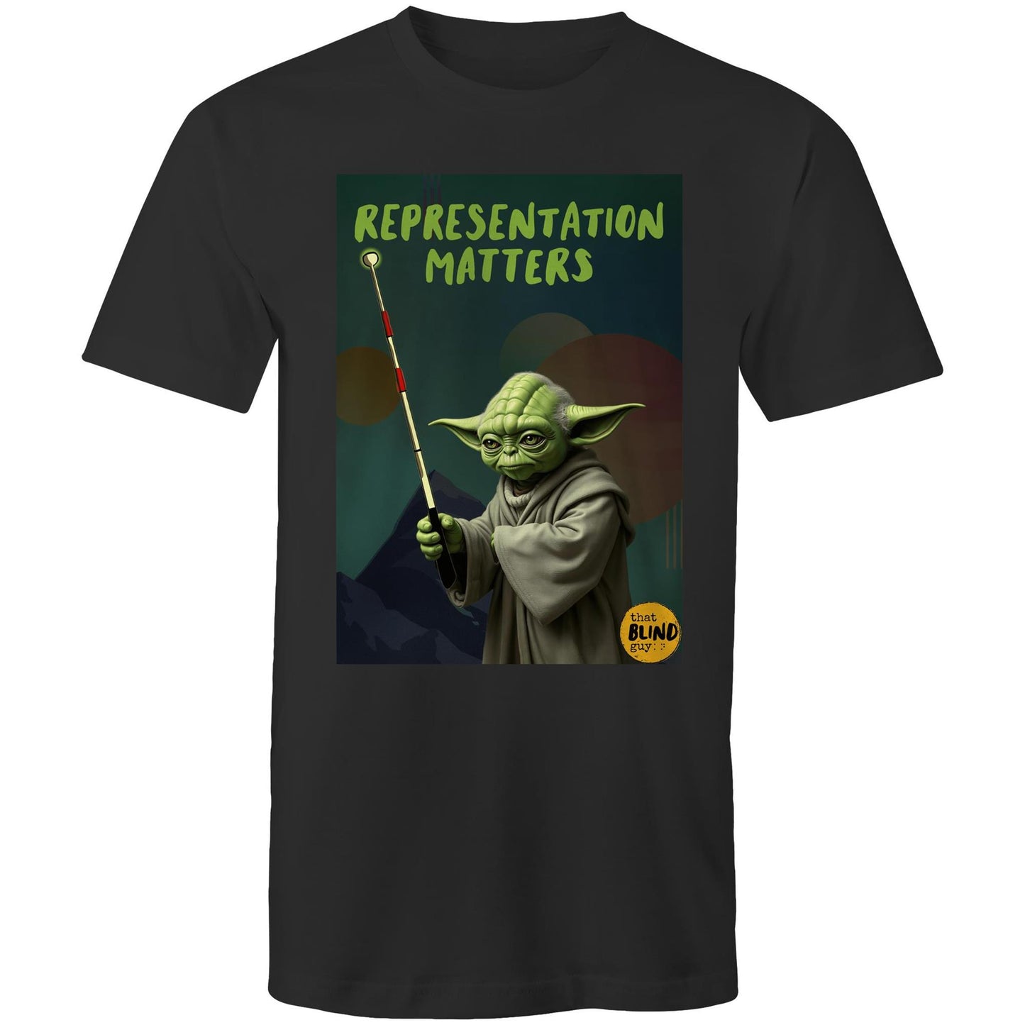 Representation Matters Yoda - Mens T-Shirt