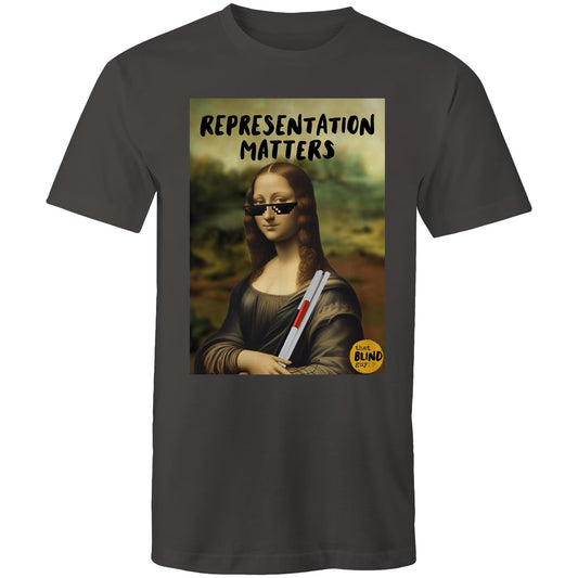 Representation Matters Mona Lisa - Mens T-Shirt