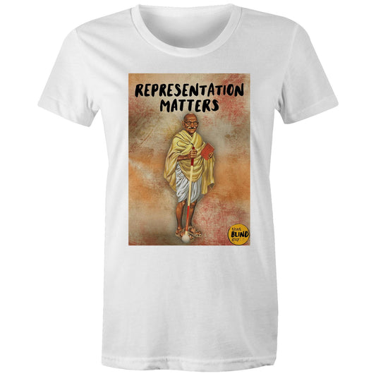 Representation Matters Gandhi - Women's Tee