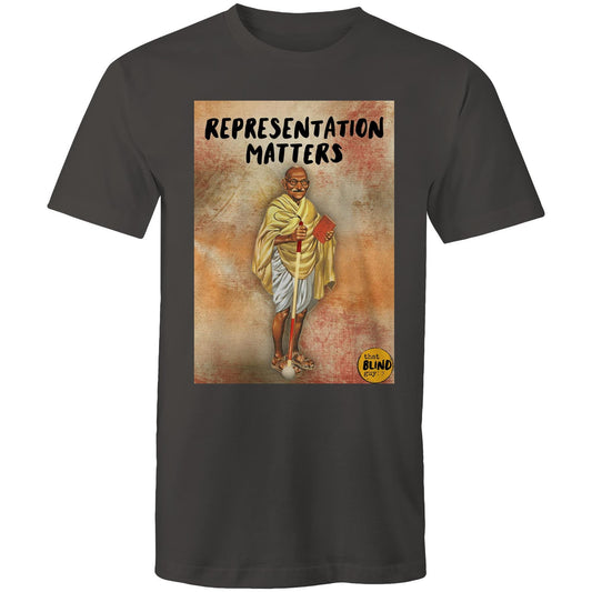 Representation Matters Gandhi - Mens T-Shirt