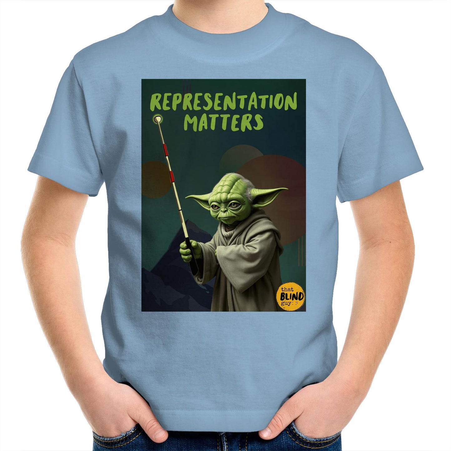 Representation Matters - YODA - Kids Youth T-Shirt