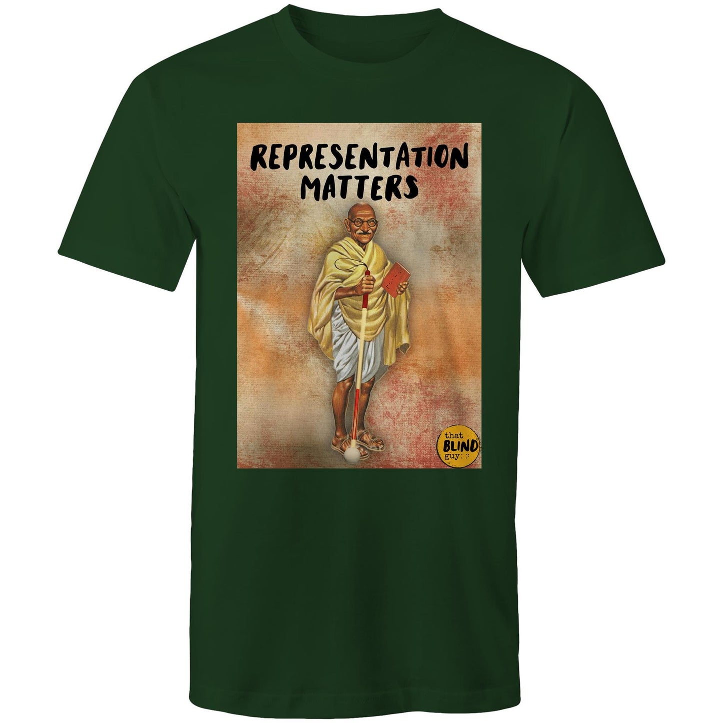 Representation Matters Gandhi - Mens T-Shirt