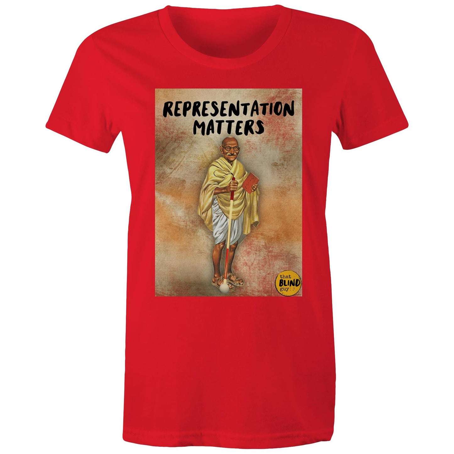 Representation Matters Gandhi - Women's Tee
