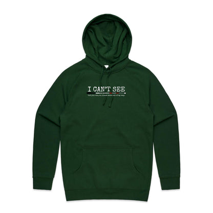I can’t see, but you can - Supply Hood