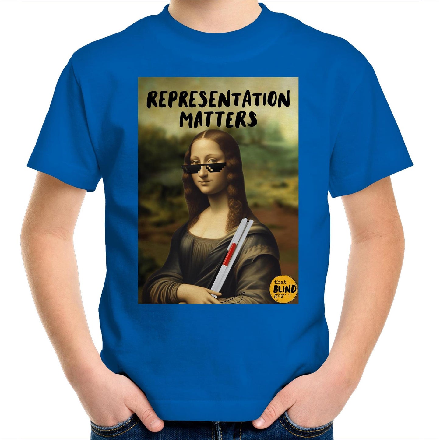 Representation Matters - Mona Lisa - Kids Youth T-Shirt
