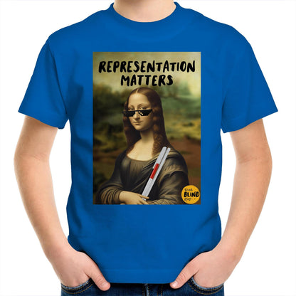 Representation Matters - Mona Lisa - Kids Youth T-Shirt
