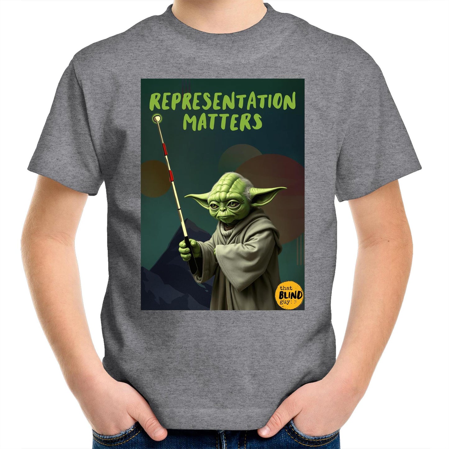 Representation Matters - YODA - Kids Youth T-Shirt