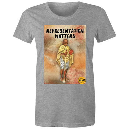 Representation Matters Gandhi - Women's Tee