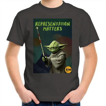 Representation Matters - YODA - Kids Youth T-Shirt