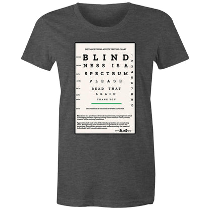 Eye Chart - Women's Maple Tee