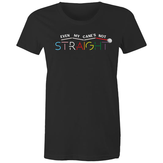 Queer Cane- Women's Maple Tee