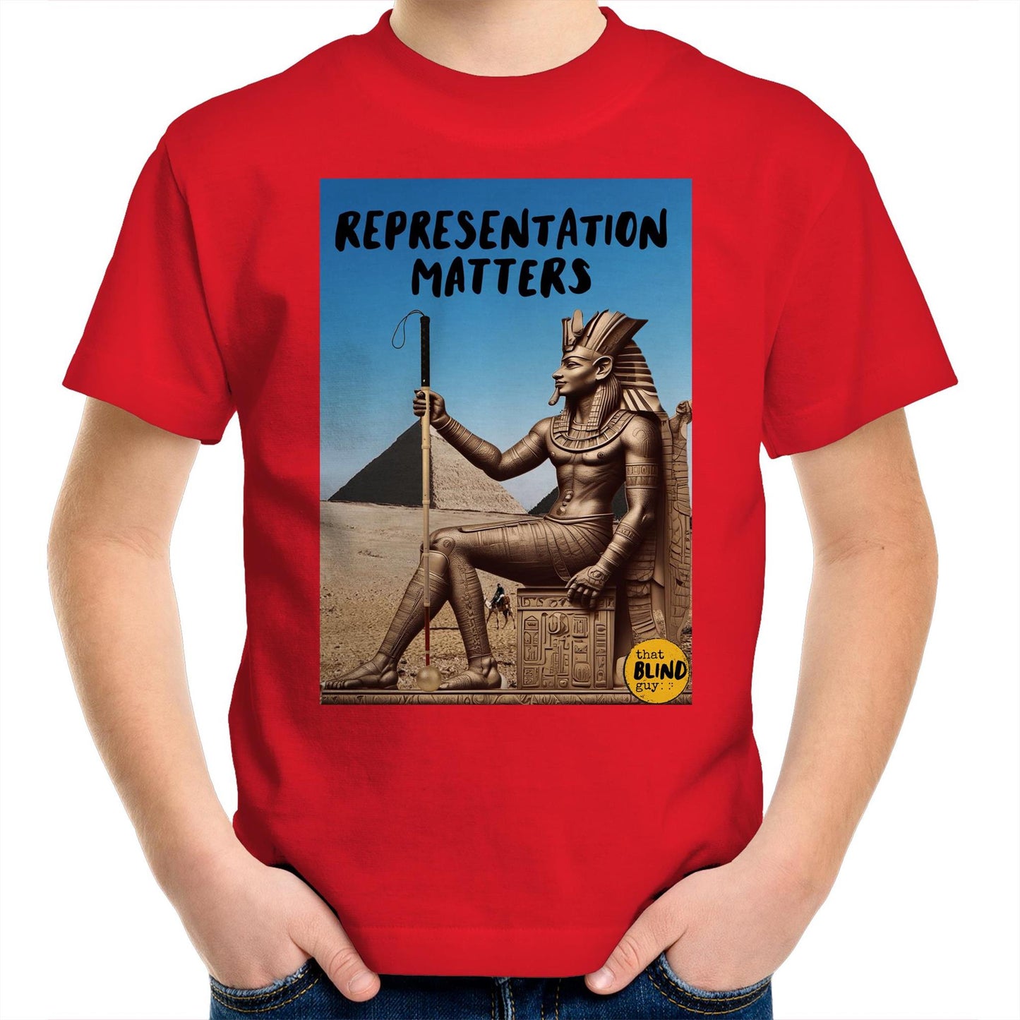 Representation Matters - Egyptian - Kids Youth T-Shirt