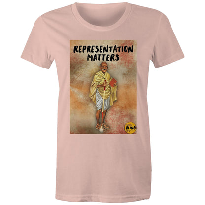 Representation Matters Gandhi - Women's Tee