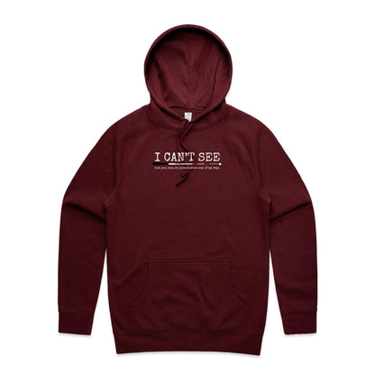 I can’t see, but you can - Supply Hood