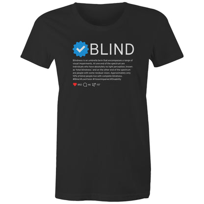 Verified Tick Blind - Women's Maple Tee
