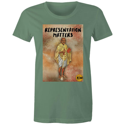 Representation Matters Gandhi - Women's Tee