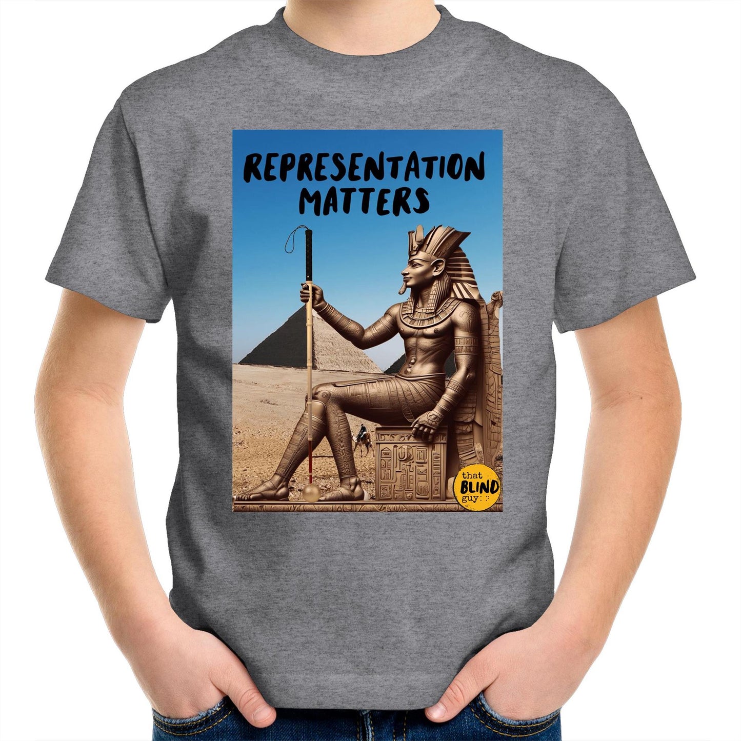 Representation Matters - Egyptian - Kids Youth T-Shirt