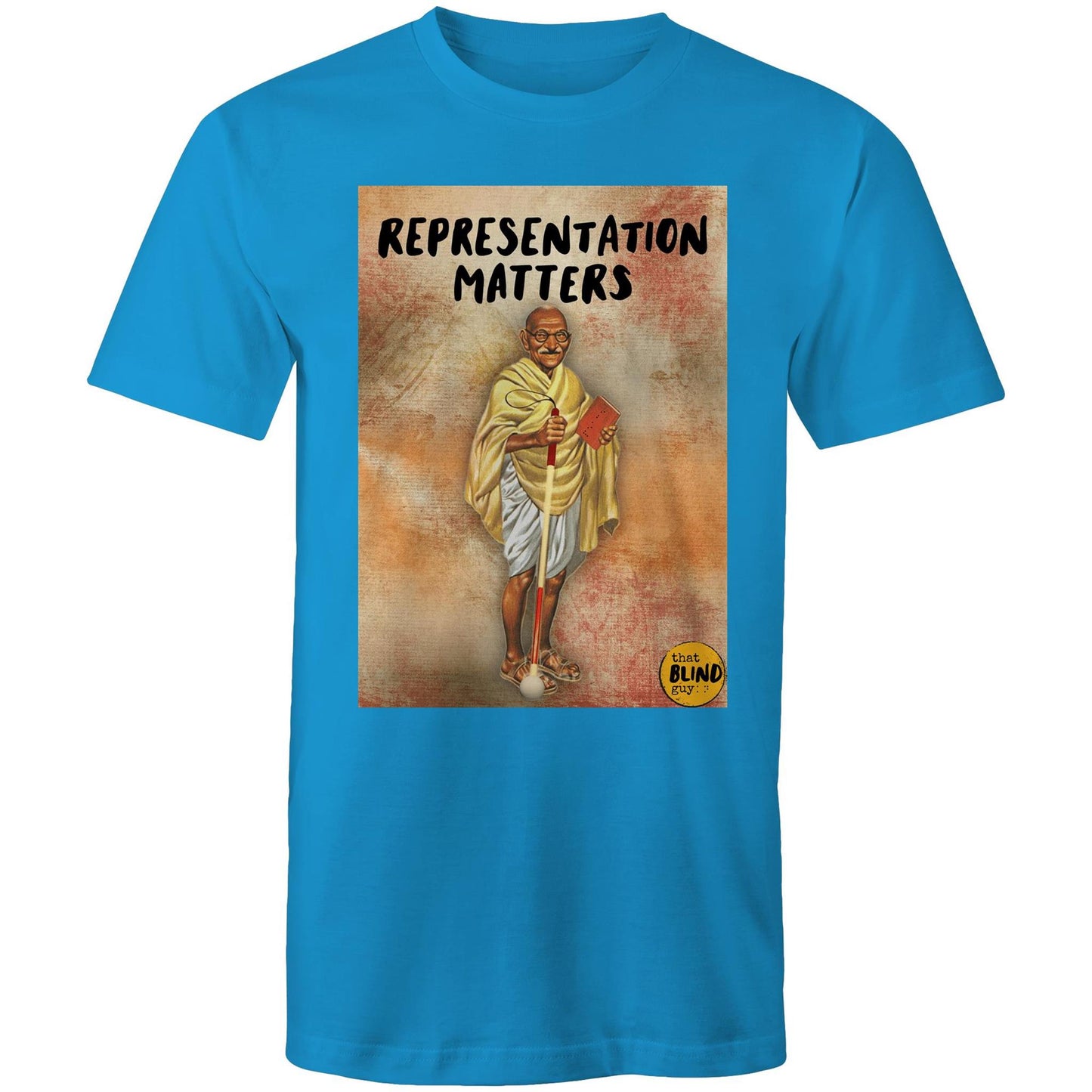 Representation Matters Gandhi - Mens T-Shirt