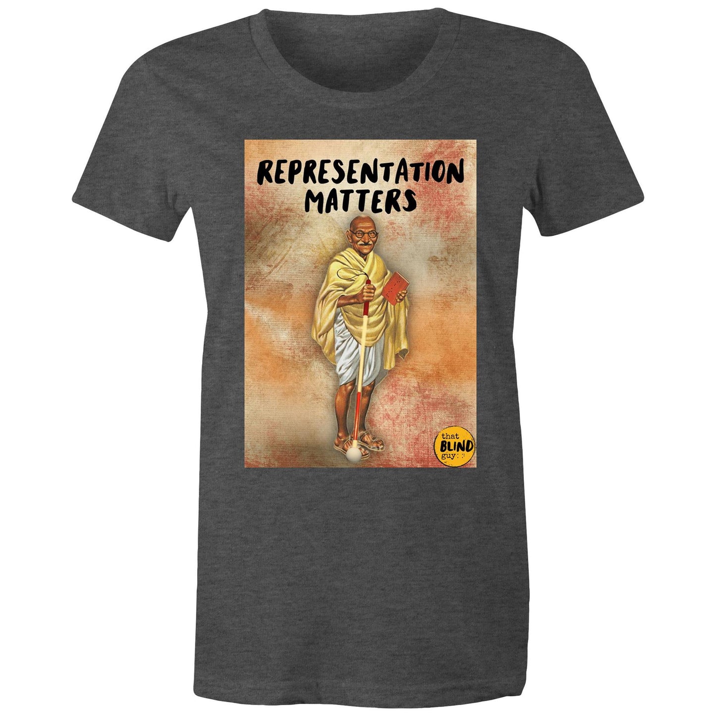Representation Matters Gandhi - Women's Tee