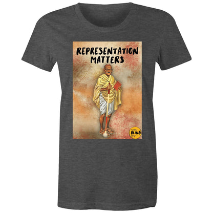 Representation Matters Gandhi - Women's Tee