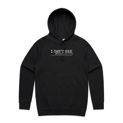 I can’t see, but you can - Supply Hood