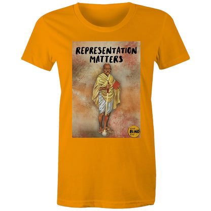 Representation Matters Gandhi - Women's Tee