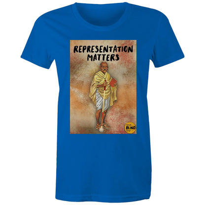 Representation Matters Gandhi - Women's Tee