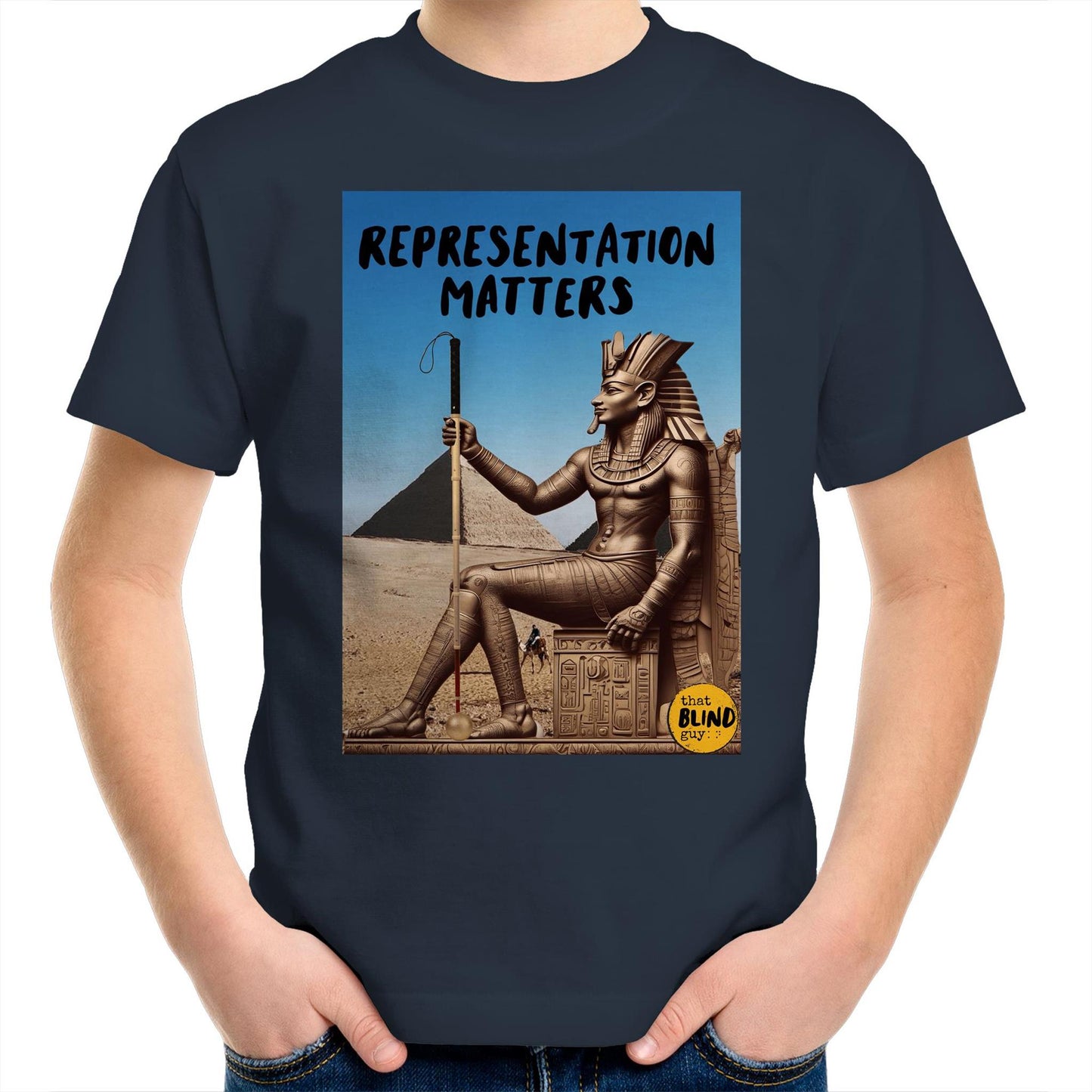 Representation Matters - Egyptian - Kids Youth T-Shirt