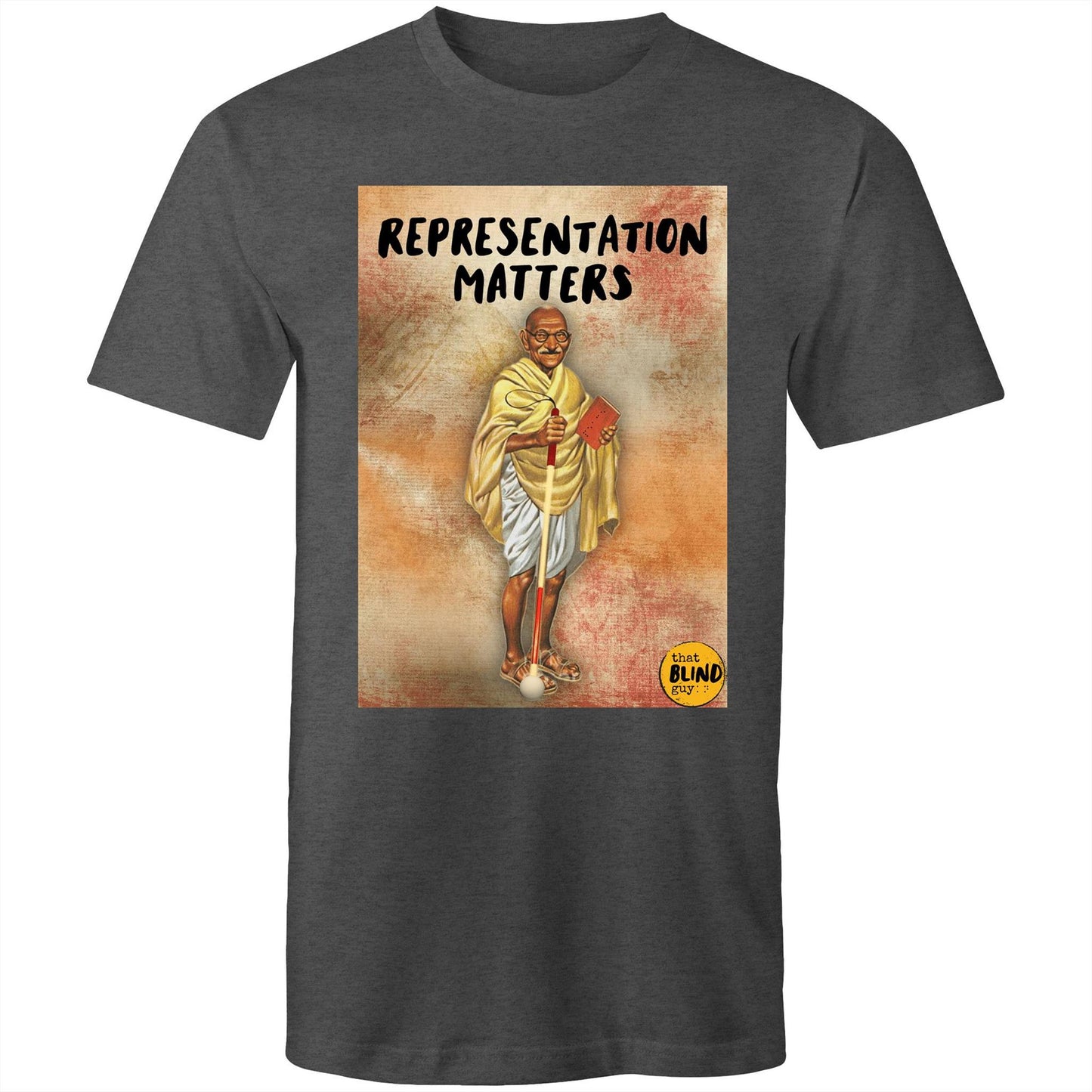 Representation Matters Gandhi - Mens T-Shirt