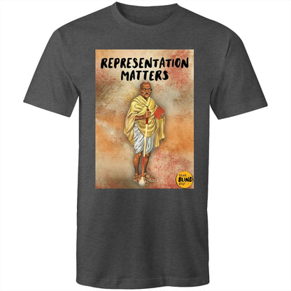 Representation Matters Gandhi - Mens T-Shirt