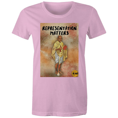 Representation Matters Gandhi - Women's Tee
