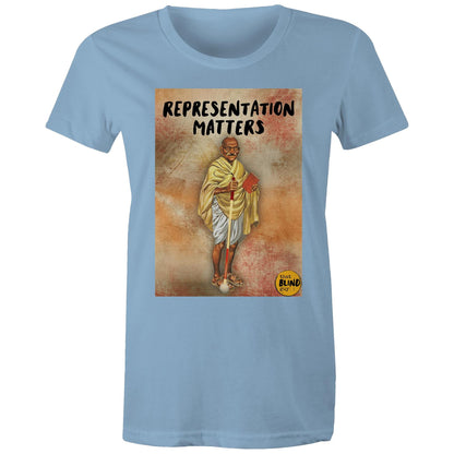 Representation Matters Gandhi - Women's Tee